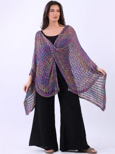 Knitted Multi Wrap Beach Cover Up