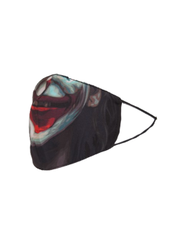 Italian Scary Ghost Print Cotton Washable Face Mask (PACK OF 5)