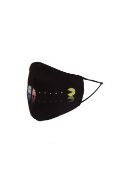 Made In Italy Pac-Man Game Print Reusable Cotton Face Mask (PACK OF 5)
