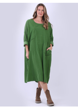 Oversized Solid Cotton Baggy Slouchy Dress