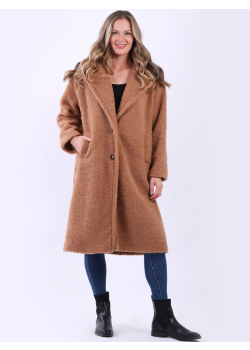 Teddy coat wholesale top
