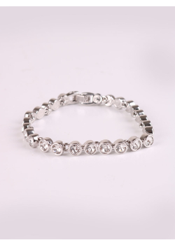 Rhodium Plating Crystal Bracelet