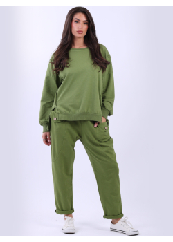 Women Solid Cotton Sweat Crop Top